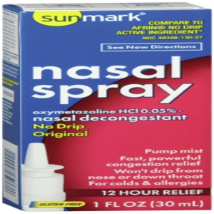 Sinus Relief sunmark® 0.05% Strength Nasal Spray 1 oz. - 1039295EA ...