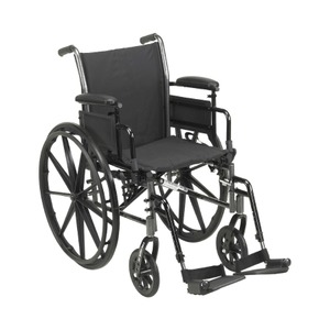 Mckesson Lightweight Wheelchair McKesson Dual Axle Desk Length Arm ...