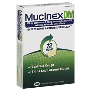 Mucinex Dm Cough Relief Mucinex® DM 600 mg / 30 mg Strength Tablet ...