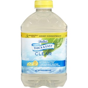 Thickened Water Thick & Easy® Hydrolyte® 46 oz. Bottle Lemon Flavor ...