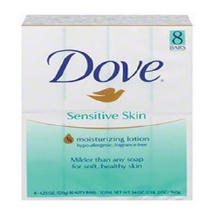 what does dove soap do to your skin