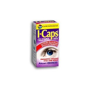 Icaps Mv Eye Vitamin and Mineral Supplement with Lutein ICaps® MV 200 ...