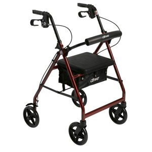 Drive Devilbiss Healthcare Aluminum Rollator With Fold Up And Removable ...