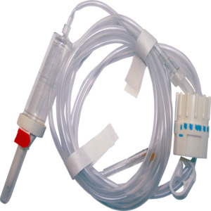 Invacare Supply Group IV Administration Set With Rate Flow Regulator ...