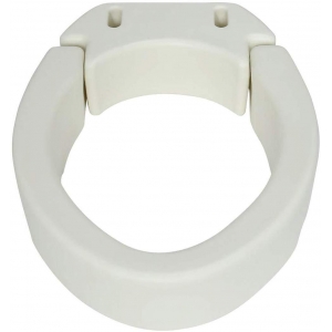 Carex Hinged Toilet Seat Riser (Elongated)