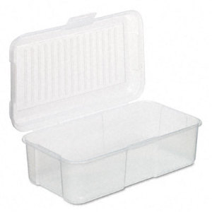 Rubbermaid - 1.5 Gallon Clear Snap Case #TV726115