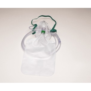 Salter Labs Elongated Partial Rebreathing Oxygen Mask, Each - SA8120 ...