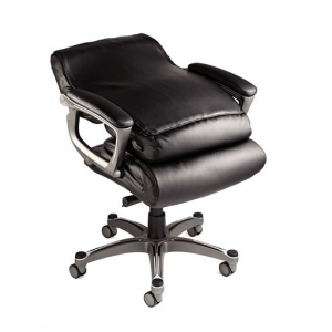 samsonite leather office chair