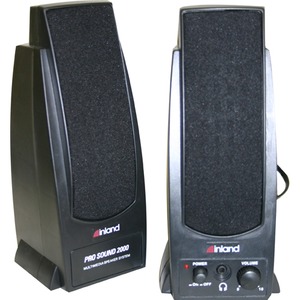 Inland Products, Inc Inland Pro Sound 2000 2.0 Speaker System - 7.20 W ...
