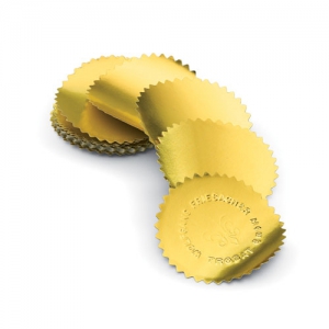 Trodat Gold Embossing Label 2 3/16