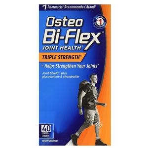 Us Nutrition Osteo Bi-Flex Triple Strength Coated Tablets, 40 Ct ...