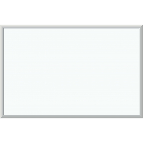 U Brands Magnetic Dry Erase Board, 23 x 35, Whiteboard, Silver Aluminum  Finish Frame 