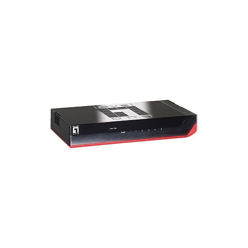 Clearlinks LevelOne GSW-0507 5-port Gigabit Desktop/Wall Mountable ...