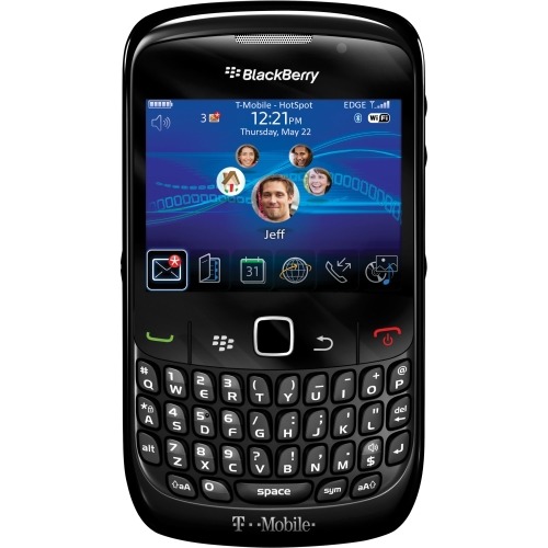 T-Mobile Curve 8520 Smartphone - Wi-Fi - 2.75G - Bar - Black