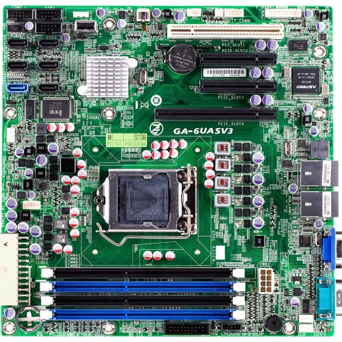 Gigabyte Ga-6uasv3 Server Motherboard - Intel C202 Chipset - Socket H2 