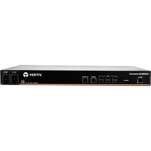 Avocent Vertiv Avocent Acs8000 Serial Console 16 Port Console Server Modem Dual Ac 8b4404 Shoplet Com