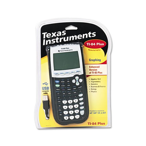 Volwassenheid In werkelijkheid Vooraf Texas Instruments TI-84Plus Programmable Graphing Calculator - TEXTI84PLUS  - Shoplet.com