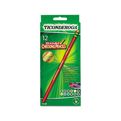 Ticonderoga Erasable Colored Pencil DIX11129
