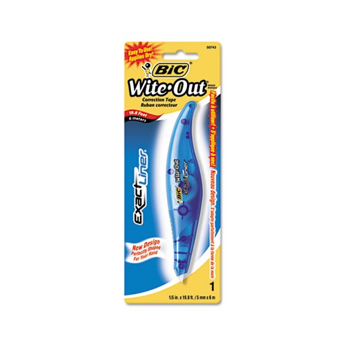 BIC Wite-Out Brand Exact Liner Correction Tape - BICWOELP11