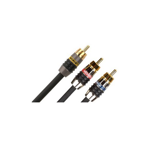 Monster cable products, inc Monster Cable MV2AV25-2M Monster Video