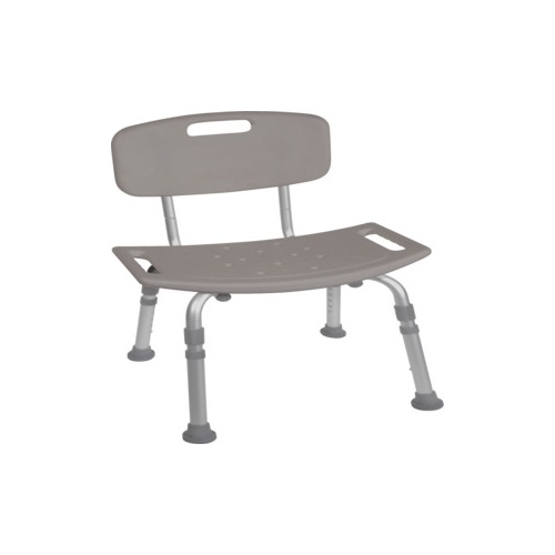 Drive Medical Deluxe K.D. Aluminum Bath Bench, 400 lb Weight Capacity FG12202KD4