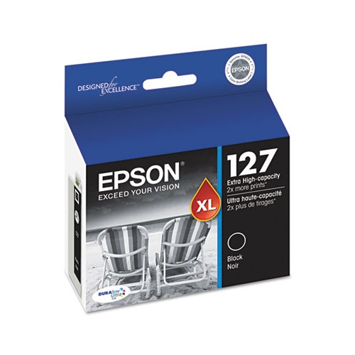 Epson T127120S 127 DURABrite Ultra Extra High-Yield Ink - EPST127120S ...