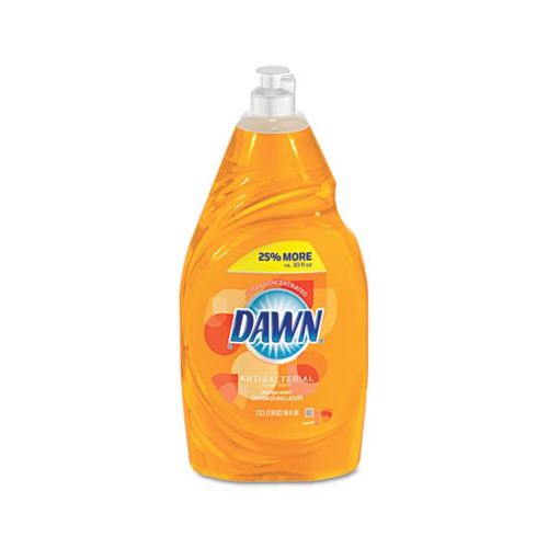 Dawn Dishwashing Liquid, Antibacterial, Orange, 38 Oz Bottle PGC42906