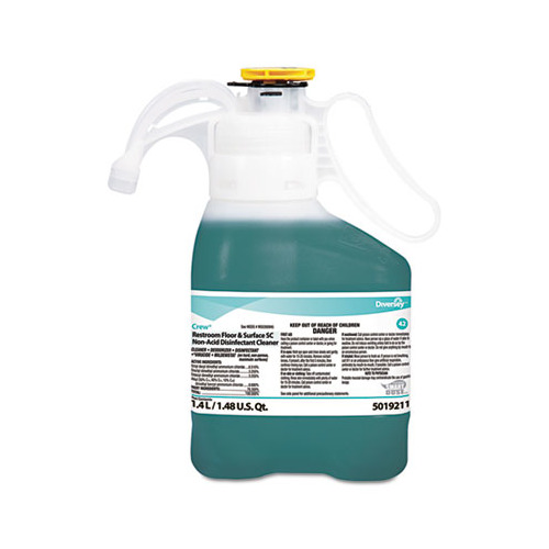 Diversey Crew Restroom Floor/Surface NonAcid Disinfectant Cleaner