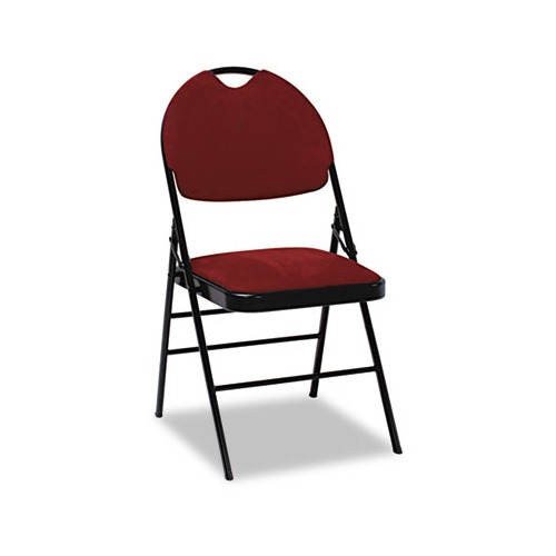 microsuede folding chair