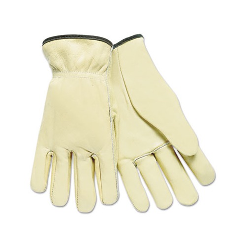 Full Leather Cow Grain Driver Gloves, Tan, Large, 12 Pairs Full Leather Cow Grain Driver Gloves, Tan, Large, 12 Pairs