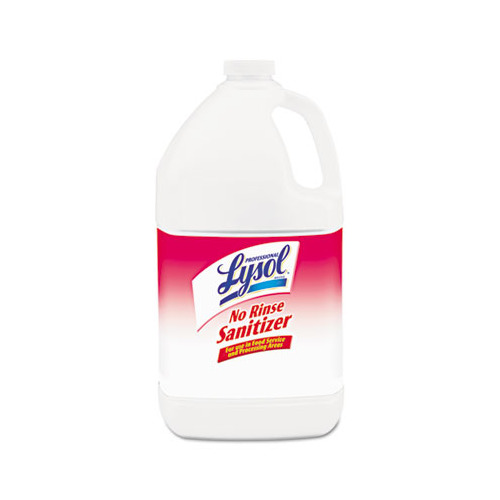 Lysol No Rinse Sanitizer, Liquid, 1 Gal. Bottle REC74389