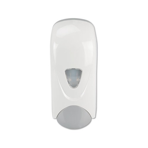 Foam-eeze Bulk Foam Soap Dispenser with Refillable Bottle, 1,000 mL, 4.88 x 4.75 x 11, White/Gray