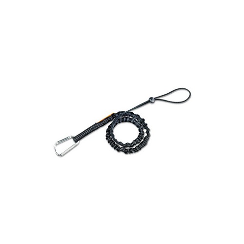 Squids 3100 Lanyard w/Aluminum Carabiner + Cinch-Loop, 10 lb Max Working Cap, 35