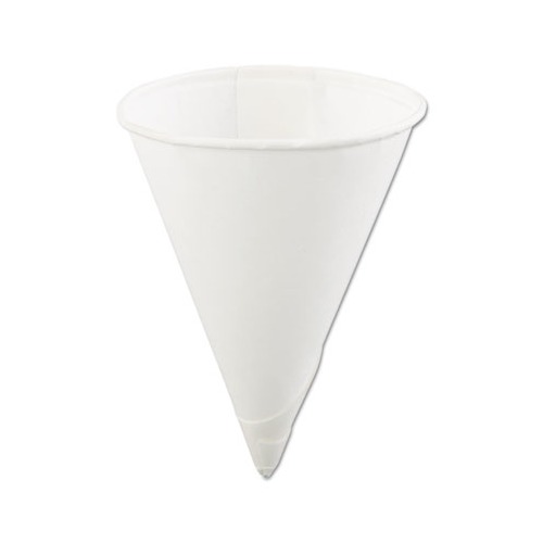 Konie Rolled Rim Paper Cone Cups - KCI40KR - Shoplet.com