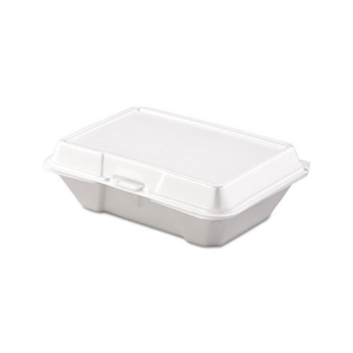 DART [100 Pack] 5 Containers Clear Hinged Plastic Food Take Out To-Go/Clamshell