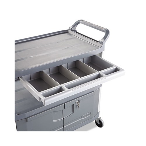 Rubbermaid Xtra Instrument Cart RCP4094GRA