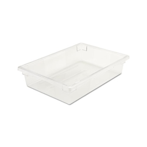 Rubbermaid Commercial Products FoodTote Boxes, 8.5 gal, 26 x 18 x 6, Clear