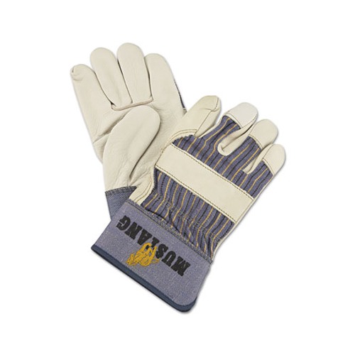 Mcr Safety Mustang Leather Palm Gloves MPG1935L
