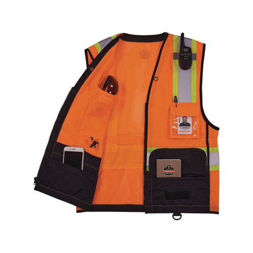 Ergodyne Corporation GloWear 8251HDZ Class 2 Two-Tone Hi-Vis Safety Vest -  EGO23049 