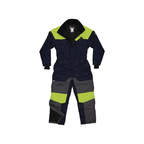 N-Ferno 6475 Insulated Freezer Coverall, X-Large, Navy, Ships in 1-3 Business Days