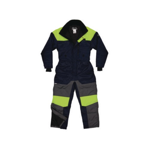 N-Ferno 6475 Insulated Freezer Coverall, 5X-Large, Navy, Ships in 1-3 Business Days