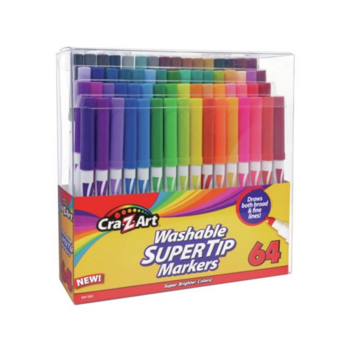 Cra-z-art Washable SuperTip Markers - CZA10128WM16 - Shoplet.com