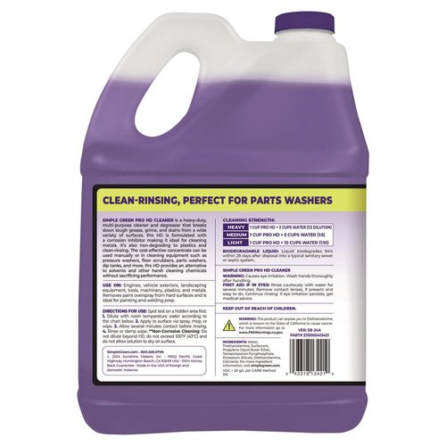 Simple Green Pro HD Heavy-Duty Cleaner - SMP13421 - Shoplet.com