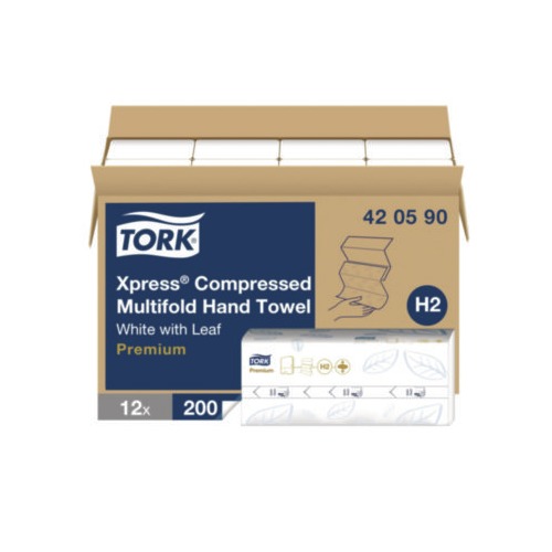 TKページ Tork Xpress® Extra Soft Multifold Hand Towel White H2