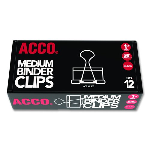 Acco Binder Clips - ACC72050 - Shoplet.com
