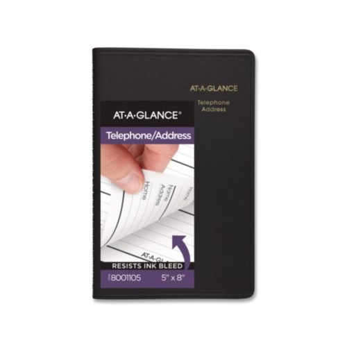 At-a-Glance Telephone/Address Book - AAG8001105 - Shoplet.com