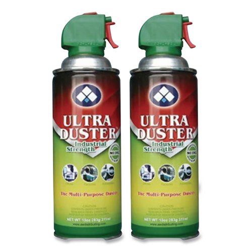 Ultra Duster Industrial Strength Compressed Air Duster Cleaner ...
