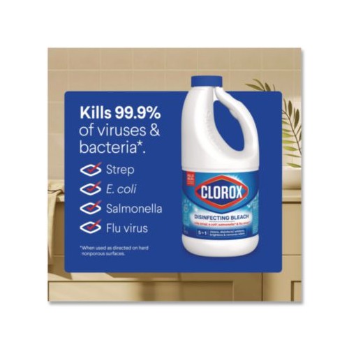 Clorox Concentrated Regular Disinfecting Bleach - CLO32260 - Shoplet.com