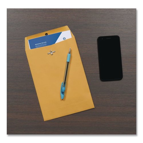 l'Enveloppe Réchauffante Quality Park Clasp Envelope - QUA37868 - Shoplet.com