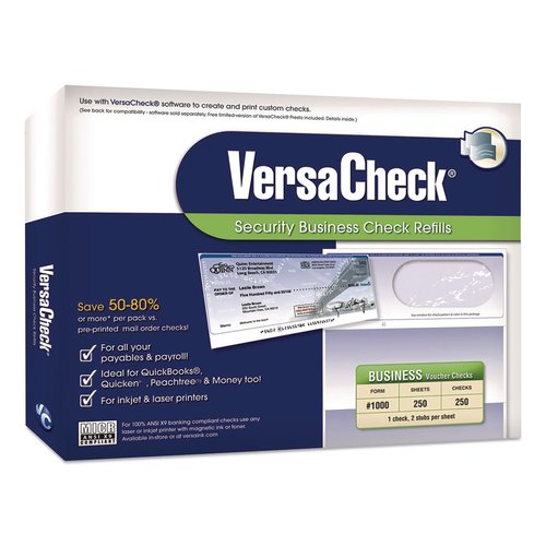 Versacheck Custom Business Checks - VRAGLO921800F00 - Shoplet.com